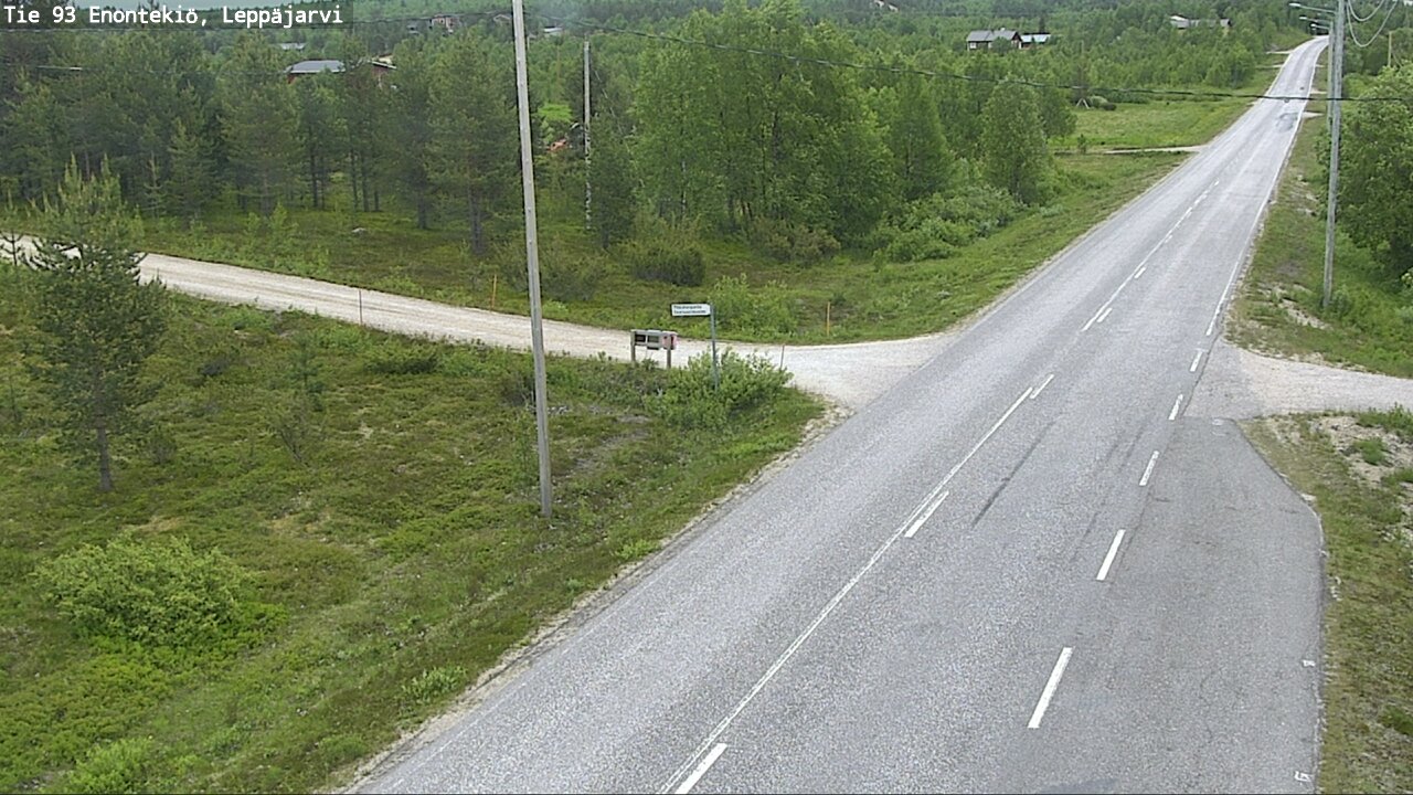 Kelikamerat Kuva Tie 93 Enontekiö, Leppäjärvi, Enontekiö, Lappi