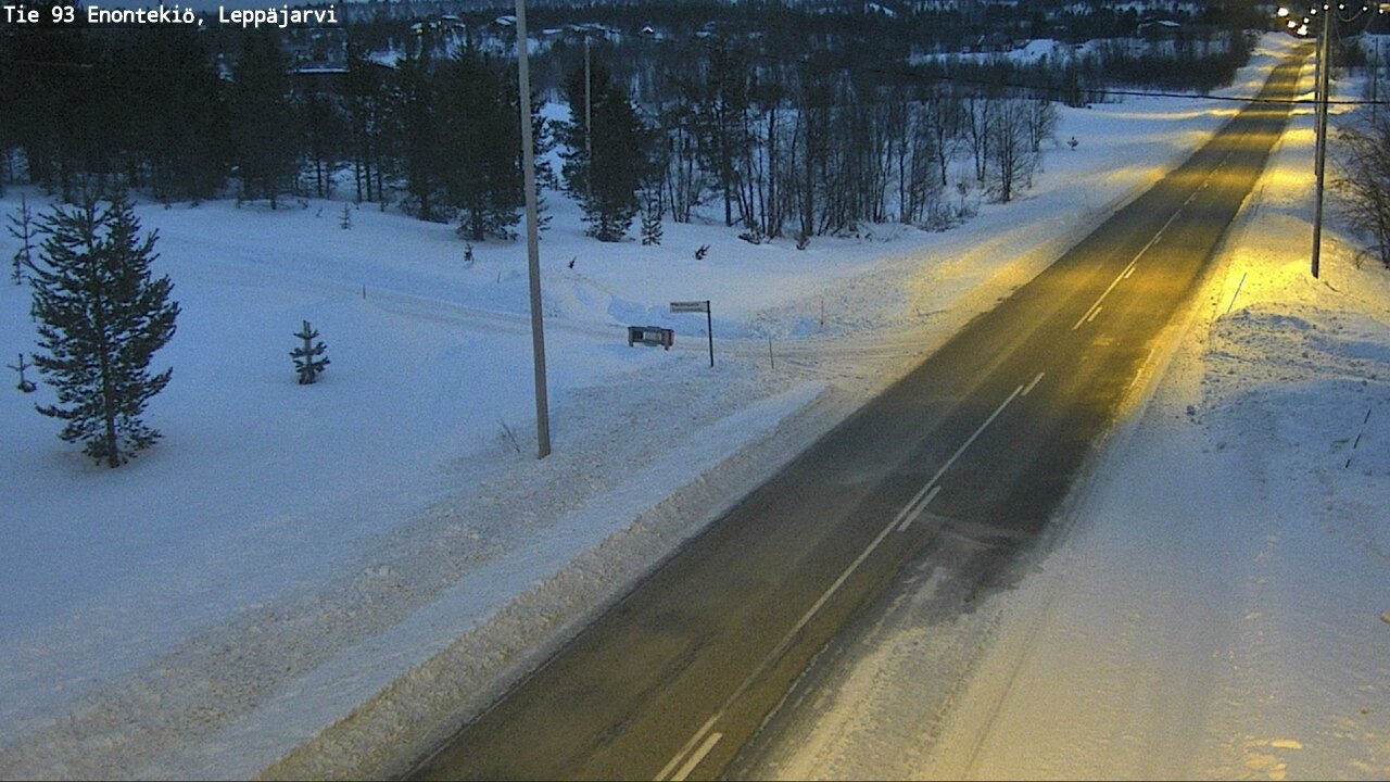 Kelikamerat Kuva Tie 93 Enontekiö, Leppäjärvi, Enontekiö, Lappi