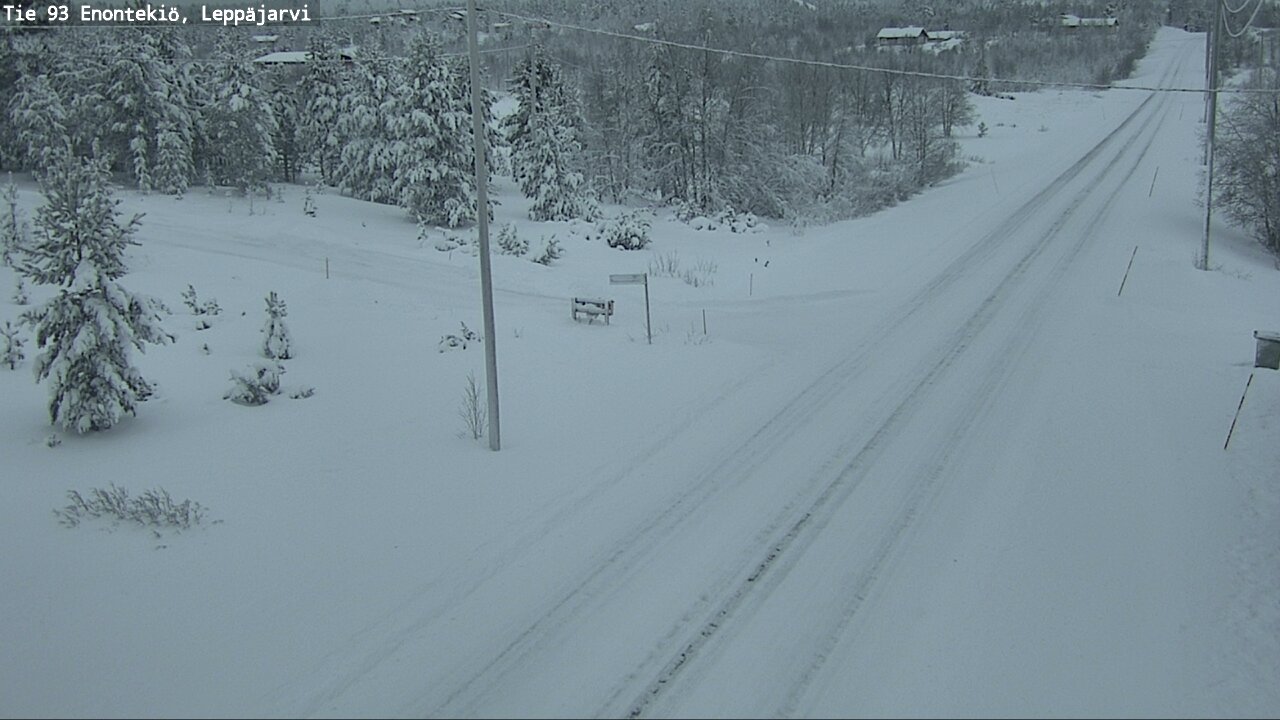 Kelikamerat Kuva Tie 93 Enontekiö, Leppäjärvi, Enontekiö, Lappi