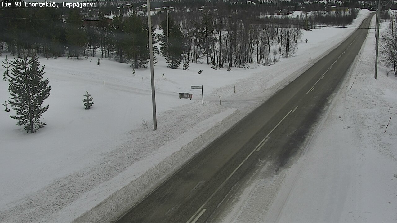 Kelikamerat Kuva Tie 93 Enontekiö, Leppäjärvi, Enontekiö, Lappi