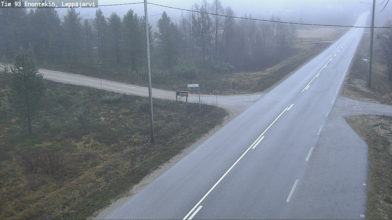 Kelikamerat Kuva Tie 93 Enontekiö, Leppäjärvi, Enontekiö, Lappi