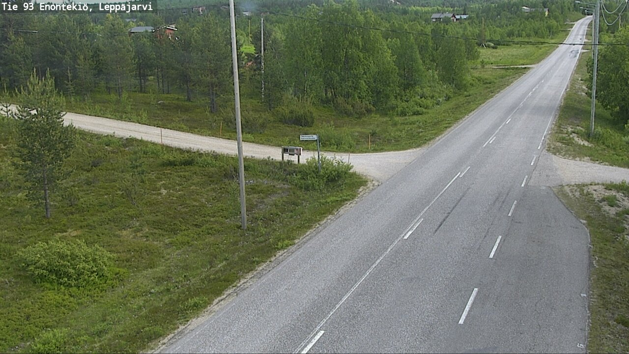 Kelikamerat Kuva Tie 93 Enontekiö, Leppäjärvi, Enontekiö, Lappi