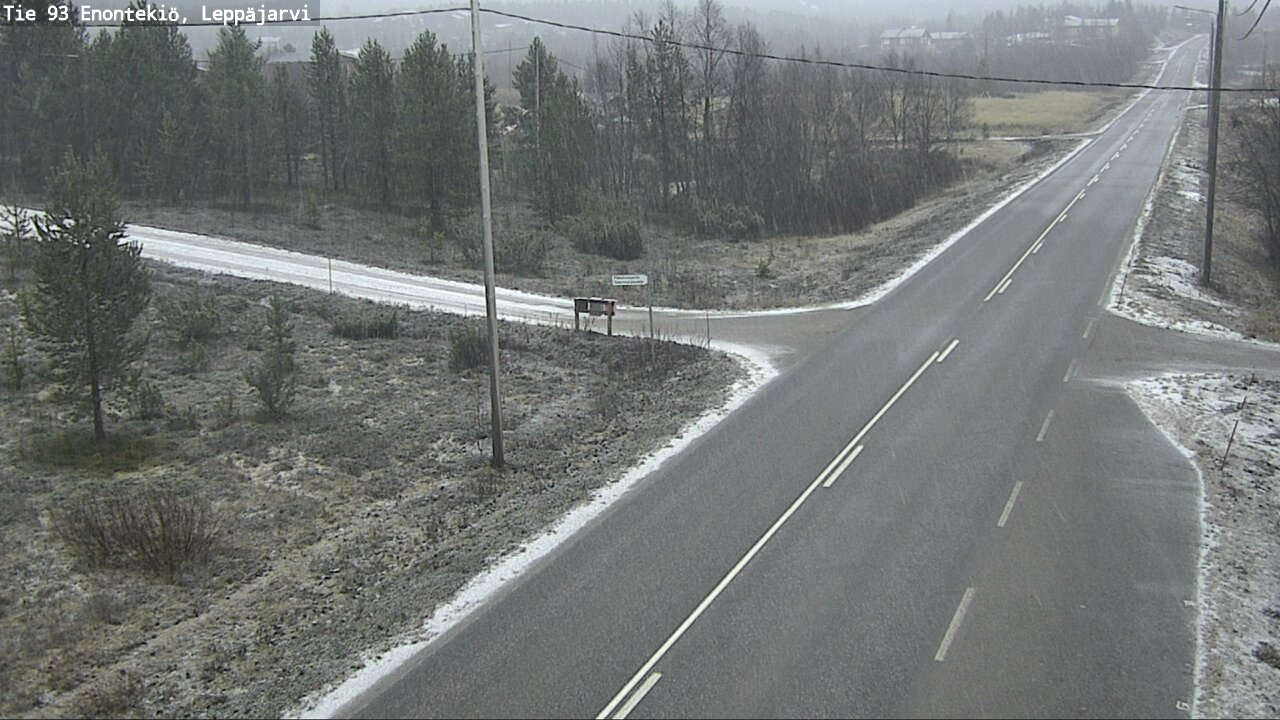 Kelikamerat Kuva Tie 93 Enontekiö, Leppäjärvi, Enontekiö, Lappi