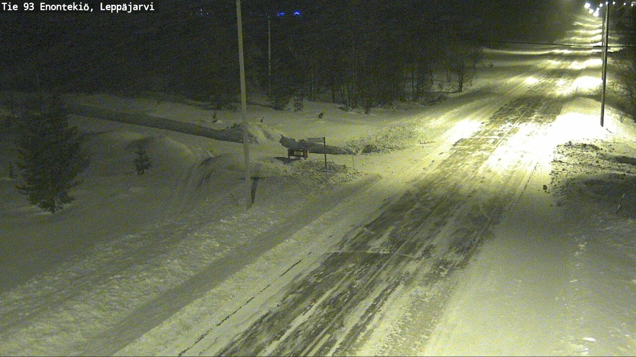 Kelikamerat Kuva Tie 93 Enontekiö, Leppäjärvi, Enontekiö, Lappi