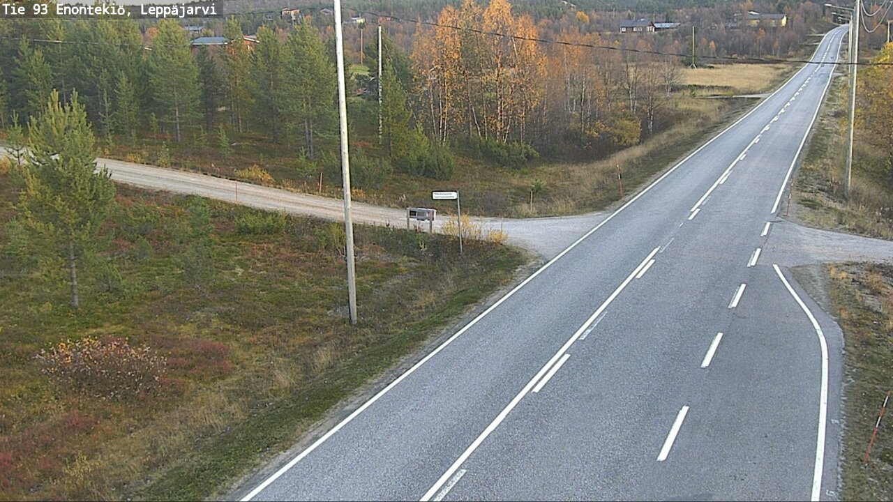 Kelikamerat Kuva Tie 93 Enontekiö, Leppäjärvi, Enontekiö, Lappi