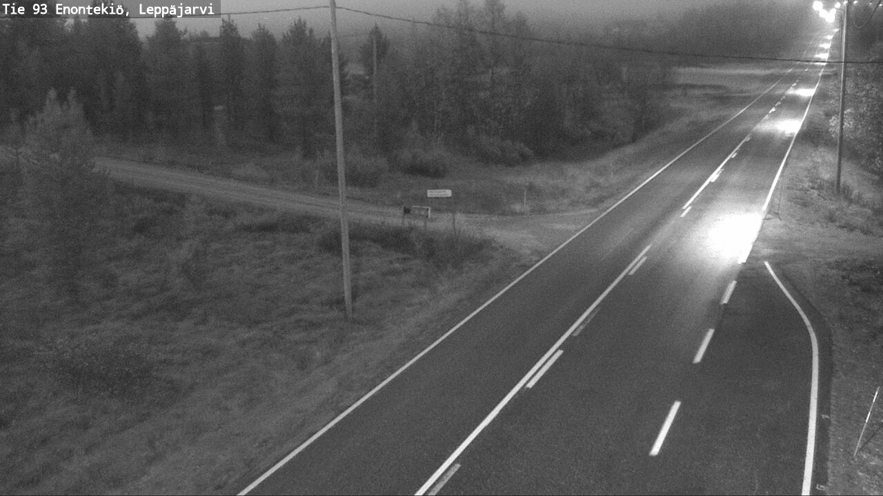 Kelikamerat Kuva Tie 93 Enontekiö, Leppäjärvi, Enontekiö, Lappi