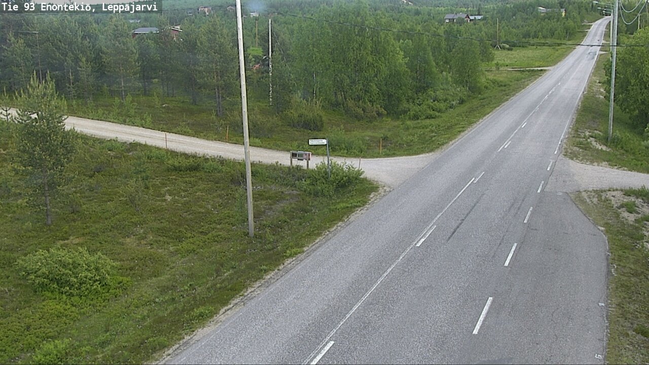 Kelikamerat Kuva Tie 93 Enontekiö, Leppäjärvi, Enontekiö, Lappi