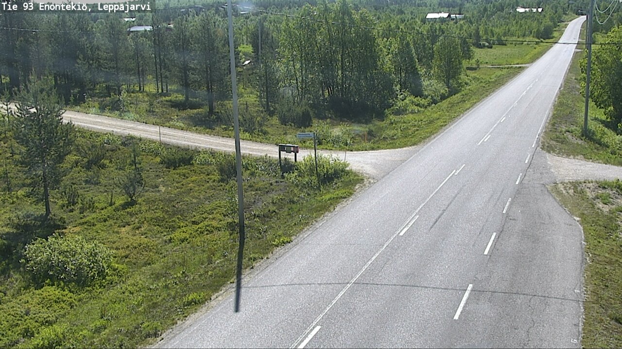 Kelikamerat Kuva Tie 93 Enontekiö, Leppäjärvi, Enontekiö, Lappi