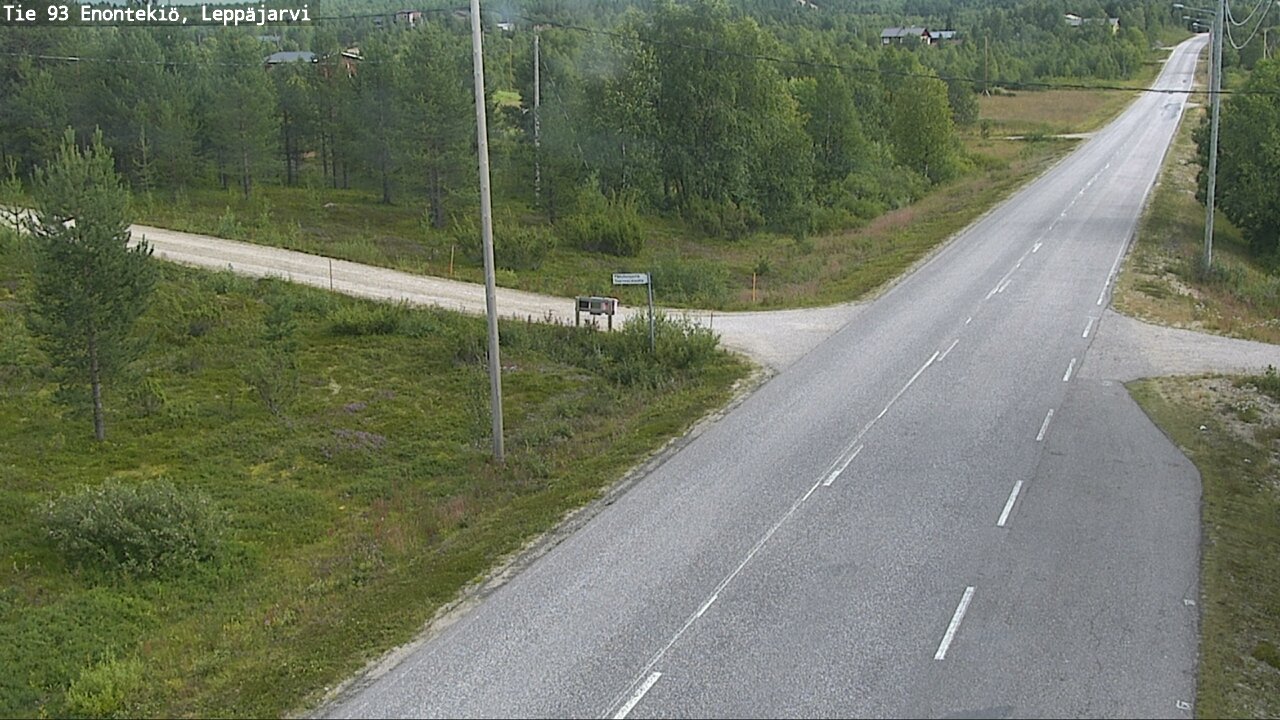 Kelikamerat Kuva Tie 93 Enontekiö, Leppäjärvi, Enontekiö, Lappi