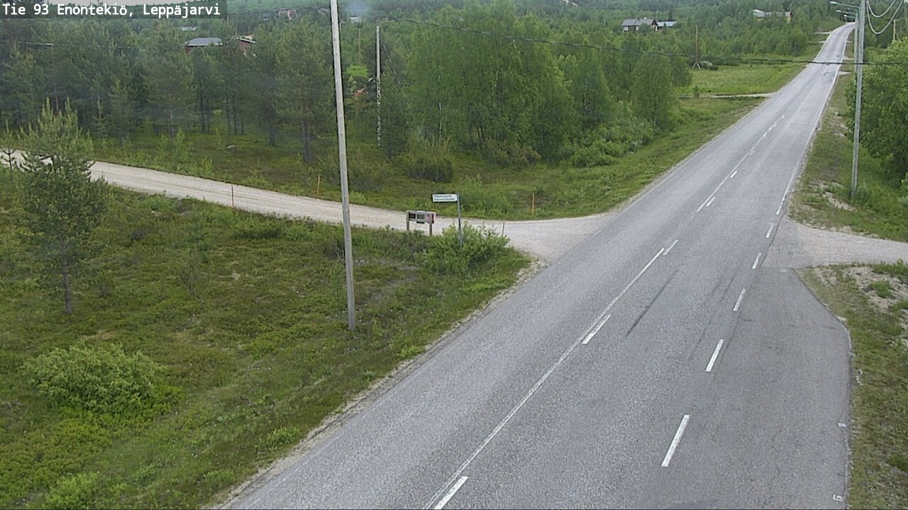 Kelikamerat Kuva Tie 93 Enontekiö, Leppäjärvi, Enontekiö, Lappi