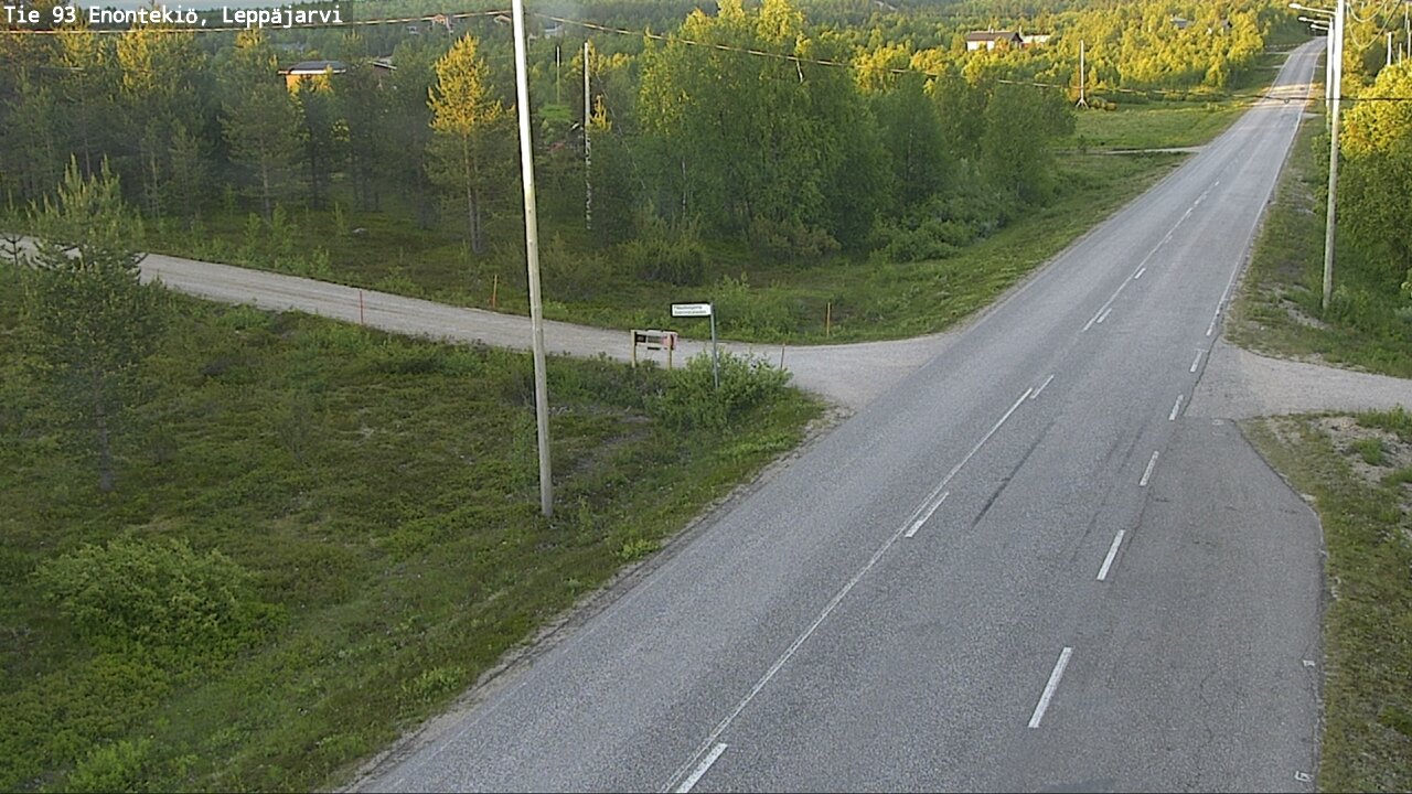 Kelikamerat Kuva Tie 93 Enontekiö, Leppäjärvi, Enontekiö, Lappi
