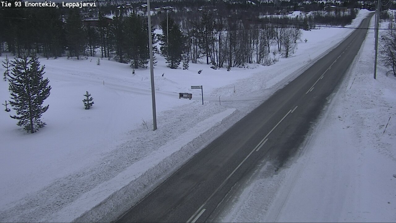 Kelikamerat Kuva Tie 93 Enontekiö, Leppäjärvi, Enontekiö, Lappi