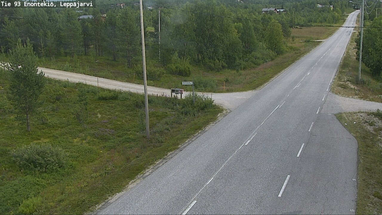 Kelikamerat Kuva Tie 93 Enontekiö, Leppäjärvi, Enontekiö, Lappi