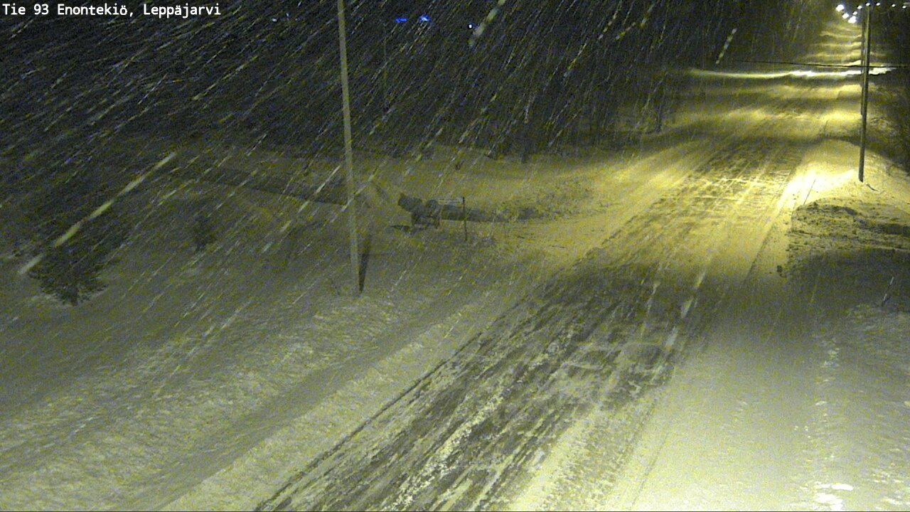 Kelikamerat Kuva Tie 93 Enontekiö, Leppäjärvi, Enontekiö, Lappi