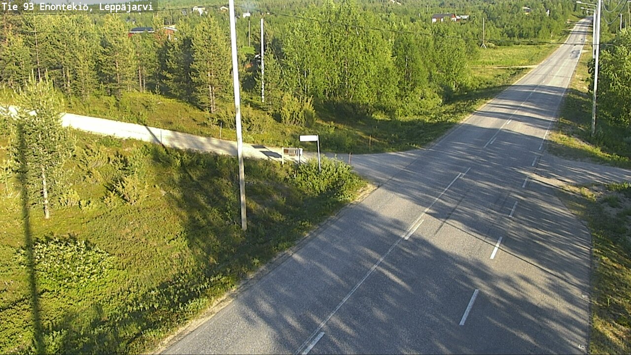 Kelikamerat Kuva Tie 93 Enontekiö, Leppäjärvi, Enontekiö, Lappi
