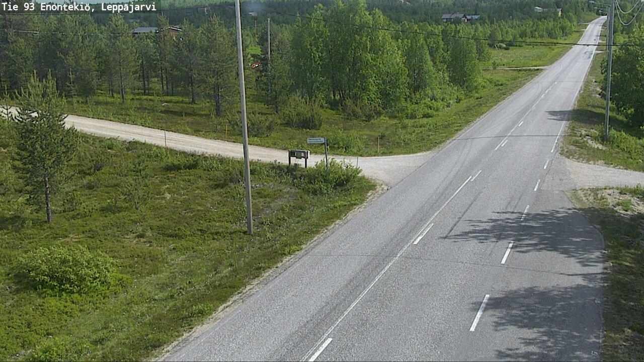 Kelikamerat Kuva Tie 93 Enontekiö, Leppäjärvi, Enontekiö, Lappi