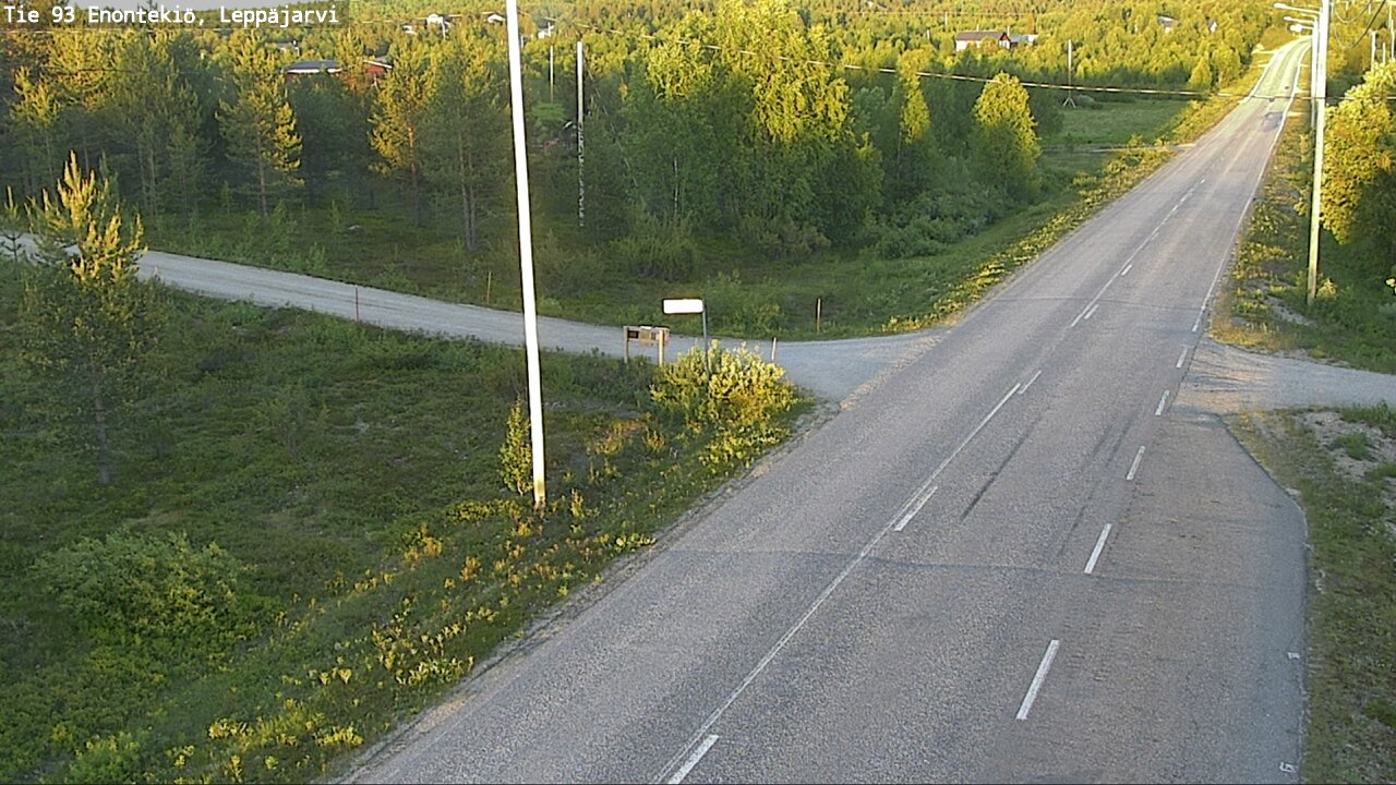 Kelikamerat Kuva Tie 93 Enontekiö, Leppäjärvi, Enontekiö, Lappi