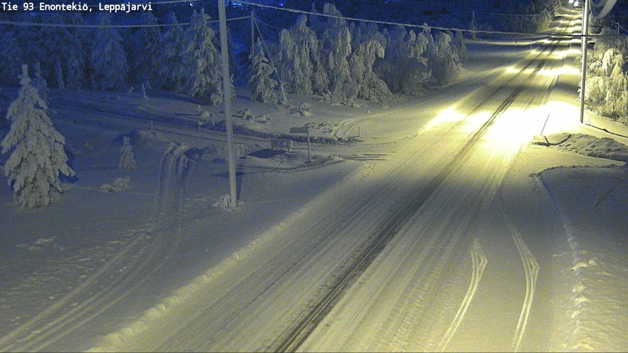 Kelikamerat Kuva Tie 93 Enontekiö, Leppäjärvi, Enontekiö, Lappi