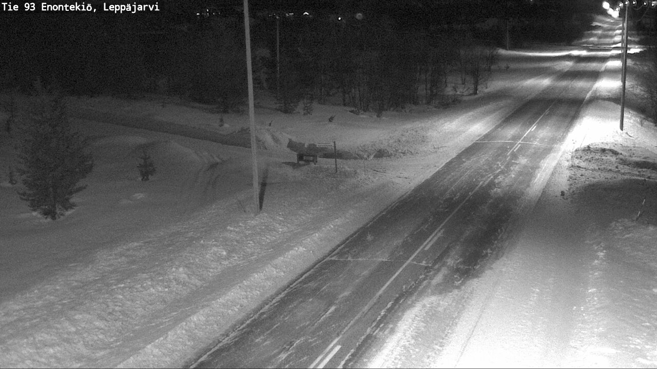 Kelikamerat Kuva Tie 93 Enontekiö, Leppäjärvi, Enontekiö, Lappi