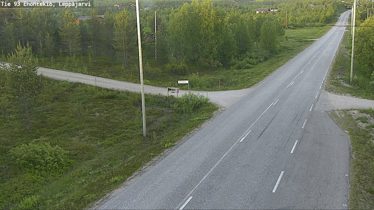 Kelikamerat Kuva Tie 93 Enontekiö, Leppäjärvi, Enontekiö, Lappi