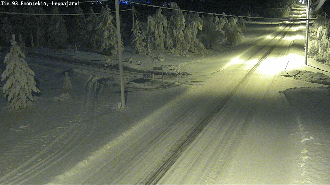 Kelikamerat Kuva Tie 93 Enontekiö, Leppäjärvi, Enontekiö, Lappi