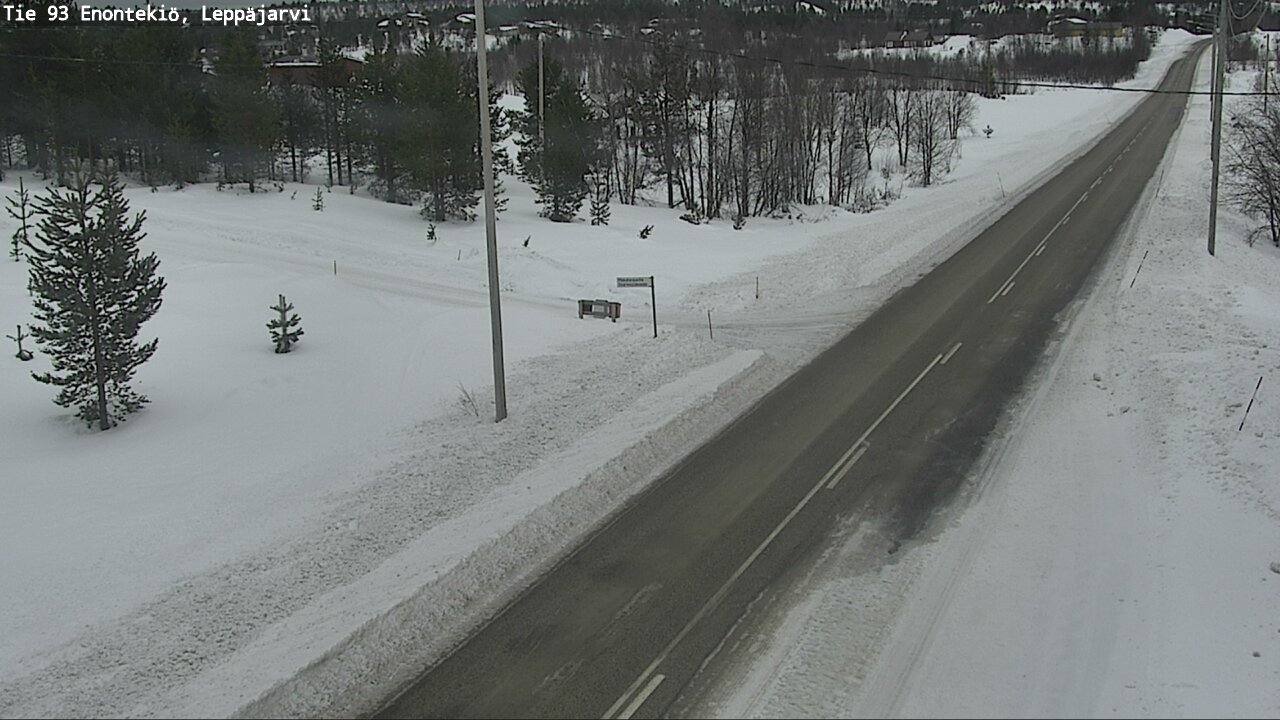 Kelikamerat Kuva Tie 93 Enontekiö, Leppäjärvi, Enontekiö, Lappi
