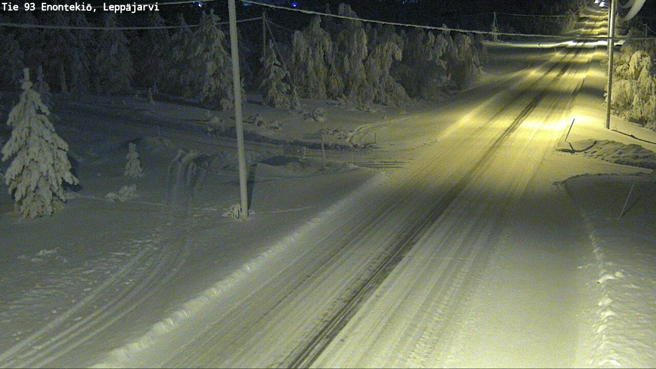 Kelikamerat Kuva Tie 93 Enontekiö, Leppäjärvi, Enontekiö, Lappi