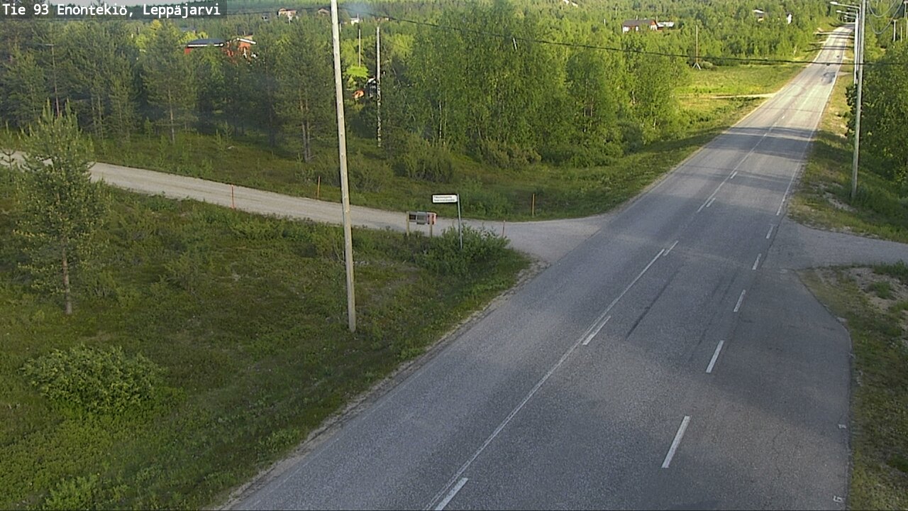 Kelikamerat Kuva Tie 93 Enontekiö, Leppäjärvi, Enontekiö, Lappi