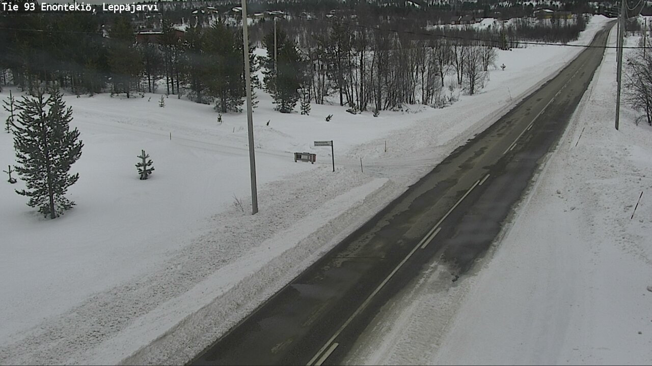 Kelikamerat Kuva Tie 93 Enontekiö, Leppäjärvi, Enontekiö, Lappi