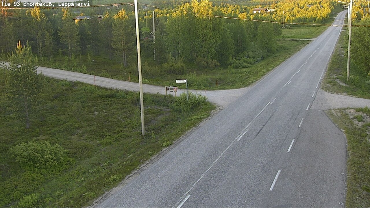 Kelikamerat Kuva Tie 93 Enontekiö, Leppäjärvi, Enontekiö, Lappi