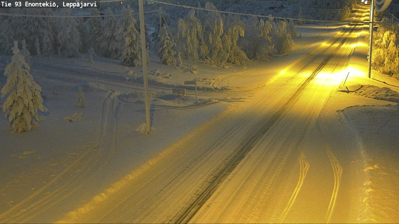 Kelikamerat Kuva Tie 93 Enontekiö, Leppäjärvi, Enontekiö, Lappi
