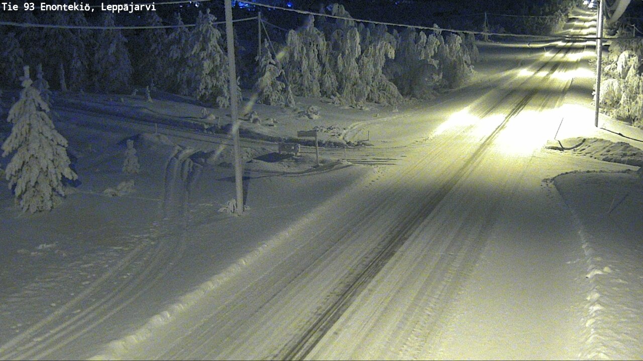 Kelikamerat Kuva Tie 93 Enontekiö, Leppäjärvi, Enontekiö, Lappi