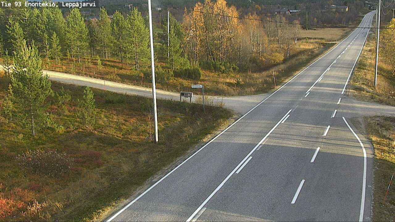 Kelikamerat Kuva Tie 93 Enontekiö, Leppäjärvi, Enontekiö, Lappi