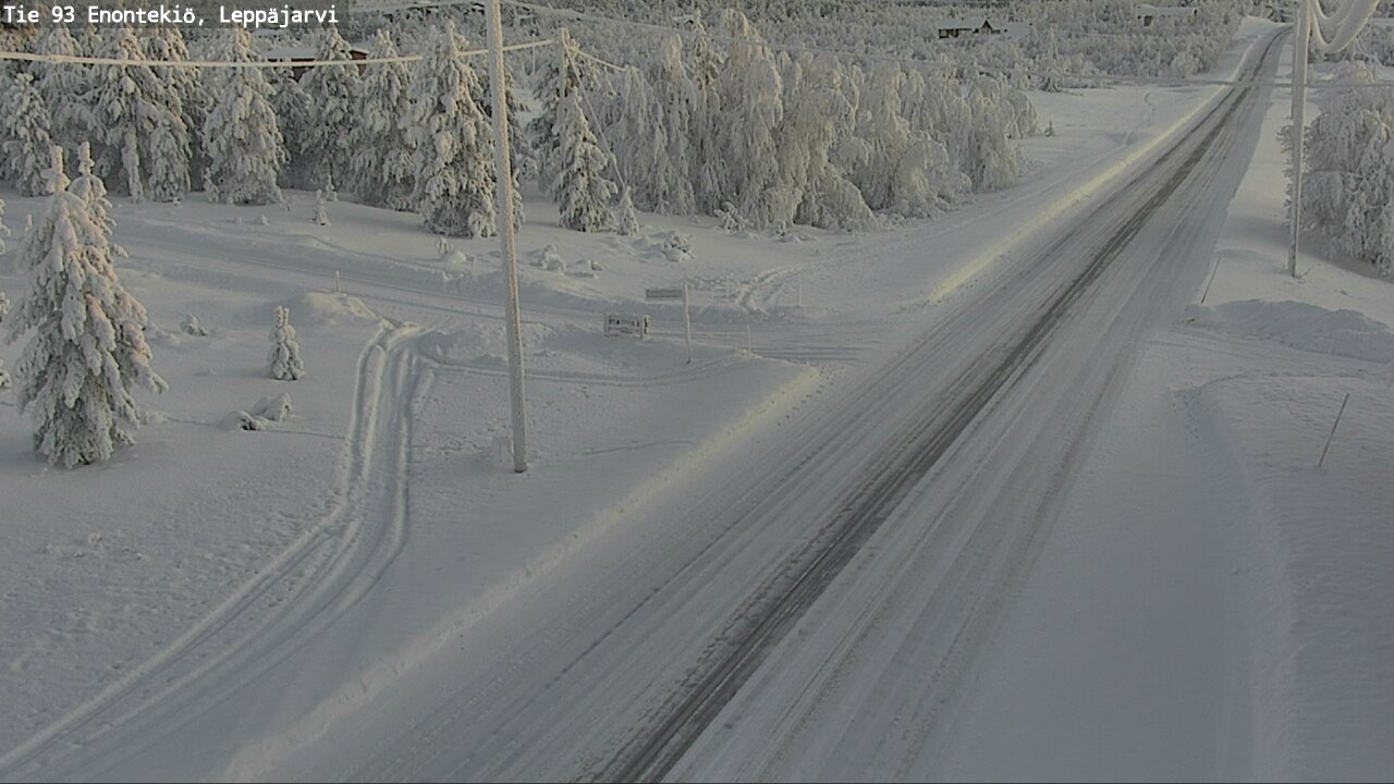 Kelikamerat Kuva Tie 93 Enontekiö, Leppäjärvi, Enontekiö, Lappi