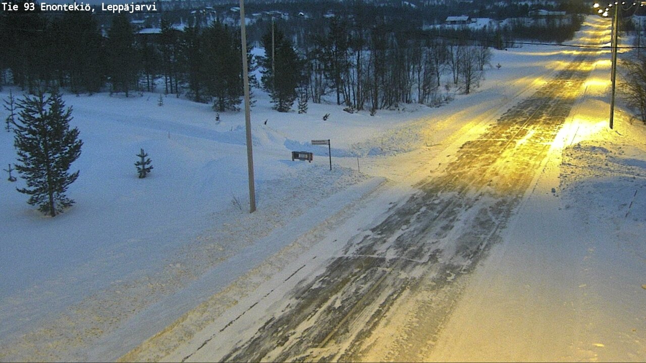 Kelikamerat Kuva Tie 93 Enontekiö, Leppäjärvi, Enontekiö, Lappi