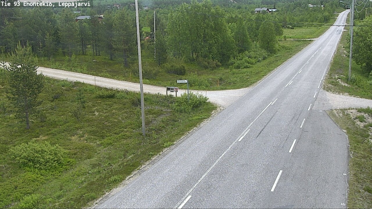 Kelikamerat Kuva Tie 93 Enontekiö, Leppäjärvi, Enontekiö, Lappi