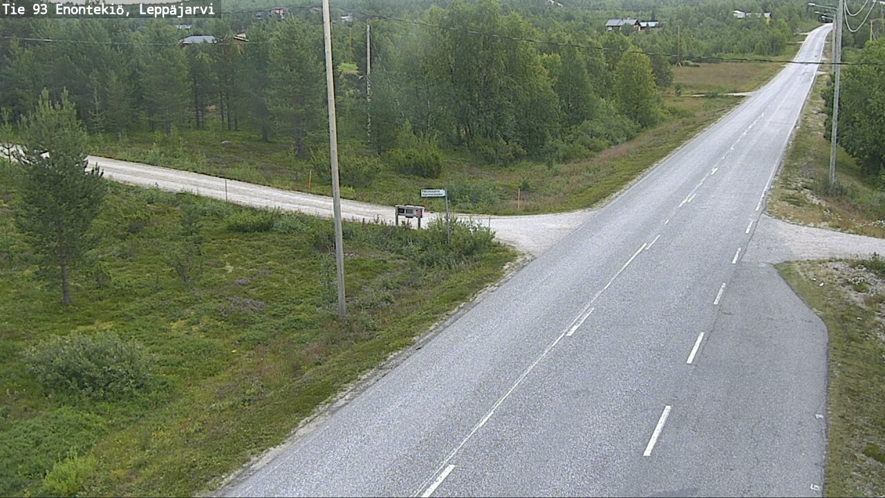Kelikamerat Kuva Tie 93 Enontekiö, Leppäjärvi, Enontekiö, Lappi