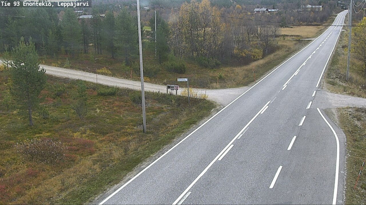 Kelikamerat Kuva Tie 93 Enontekiö, Leppäjärvi, Enontekiö, Lappi