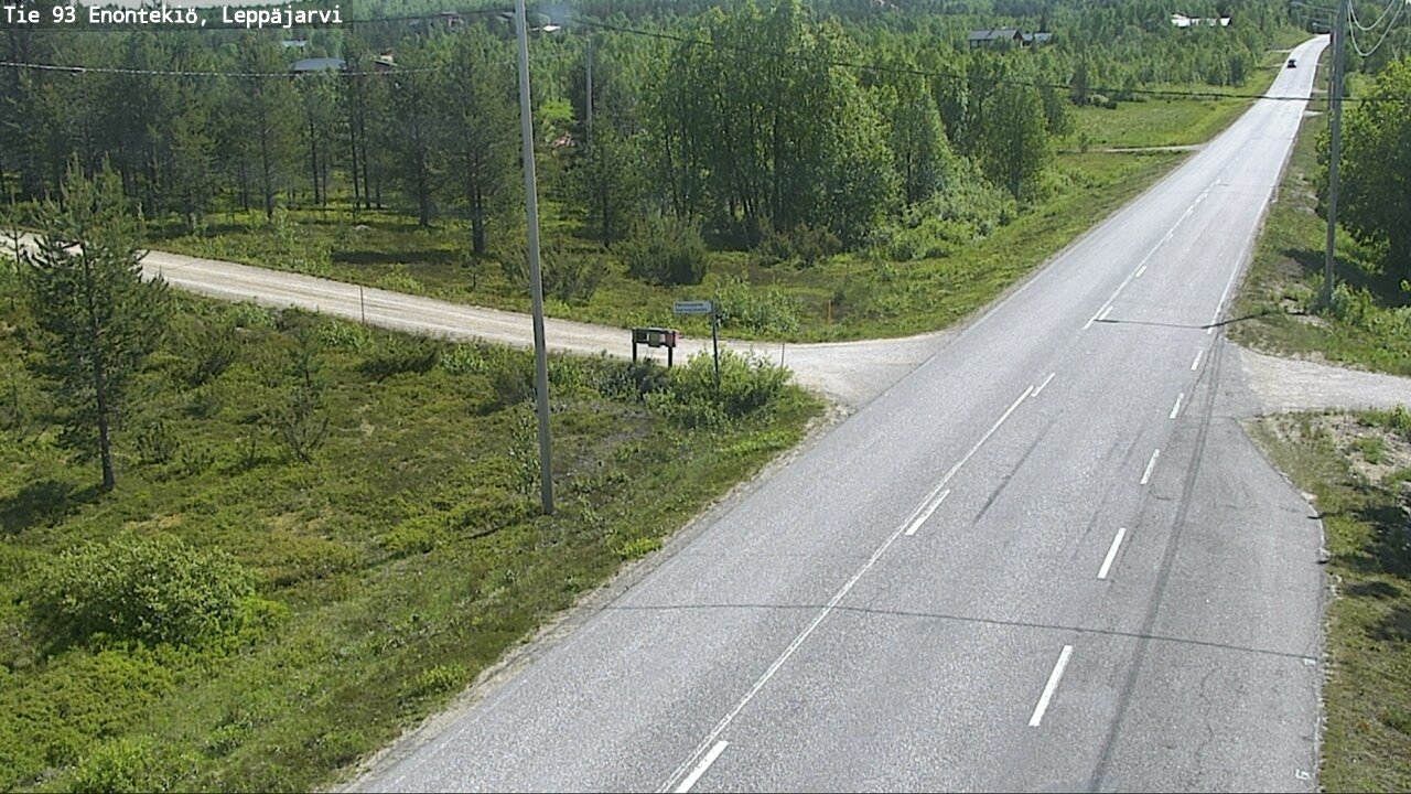 Kelikamerat Kuva Tie 93 Enontekiö, Leppäjärvi, Enontekiö, Lappi
