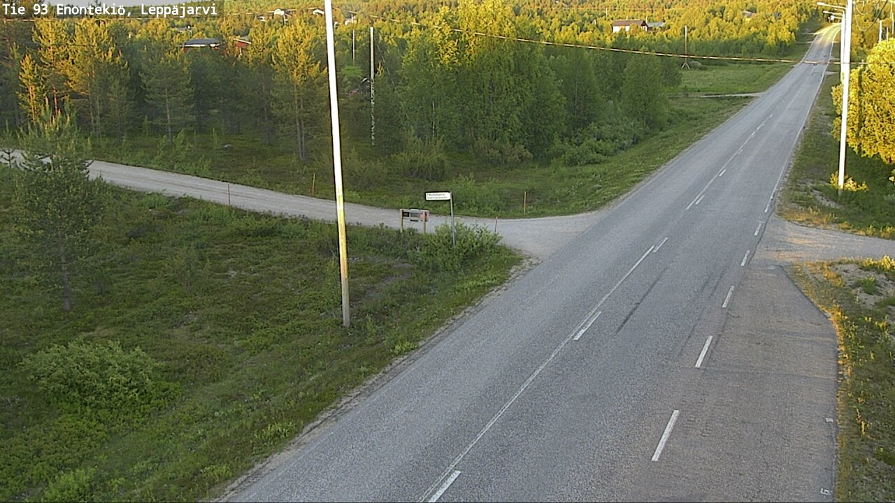 Kelikamerat Kuva Tie 93 Enontekiö, Leppäjärvi, Enontekiö, Lappi