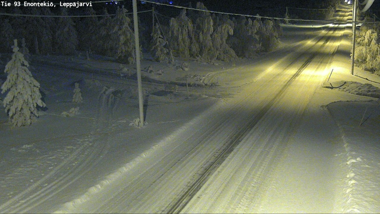 Kelikamerat Kuva Tie 93 Enontekiö, Leppäjärvi, Enontekiö, Lappi