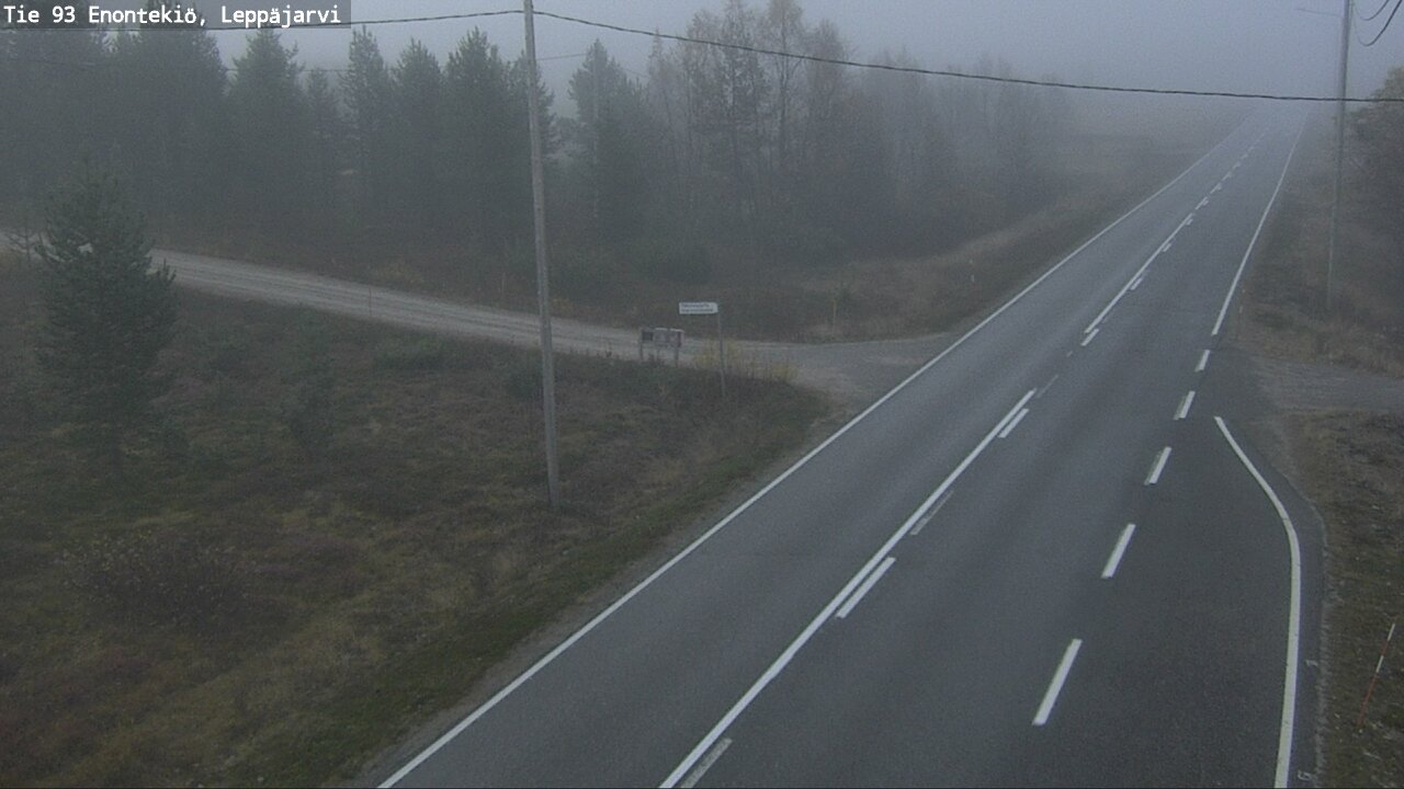 Kelikamerat Kuva Tie 93 Enontekiö, Leppäjärvi, Enontekiö, Lappi