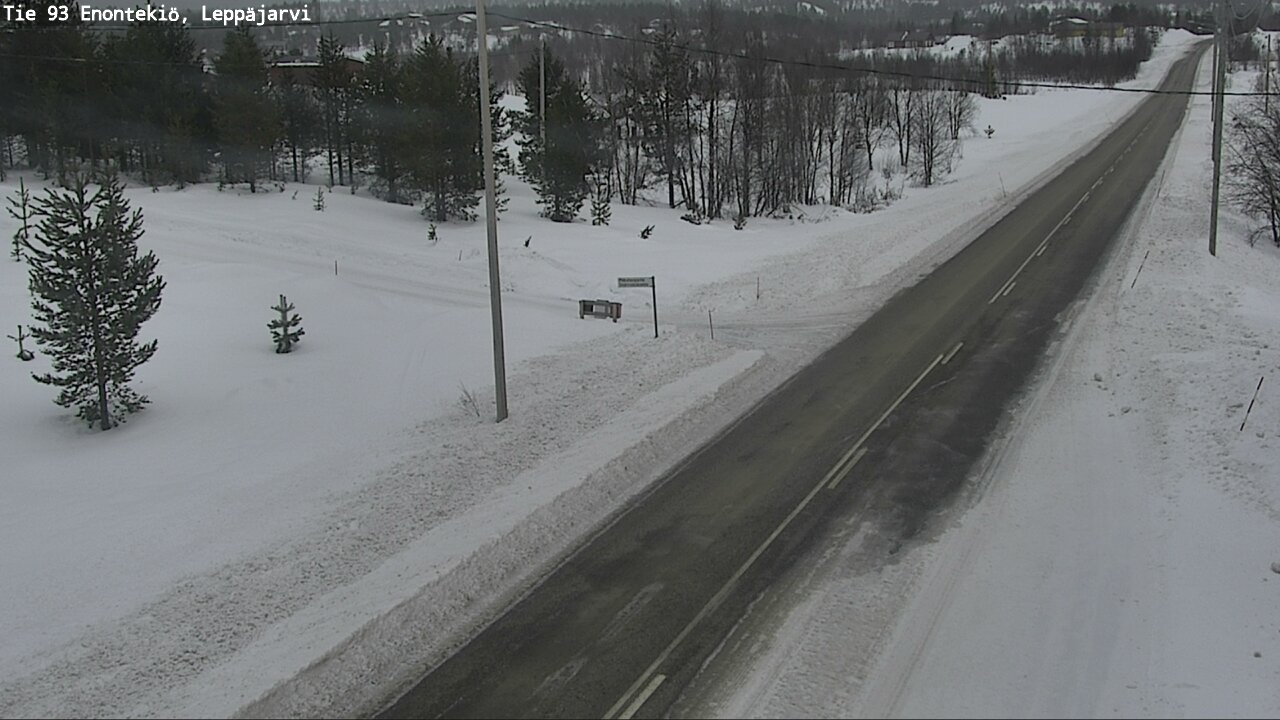 Kelikamerat Kuva Tie 93 Enontekiö, Leppäjärvi, Enontekiö, Lappi