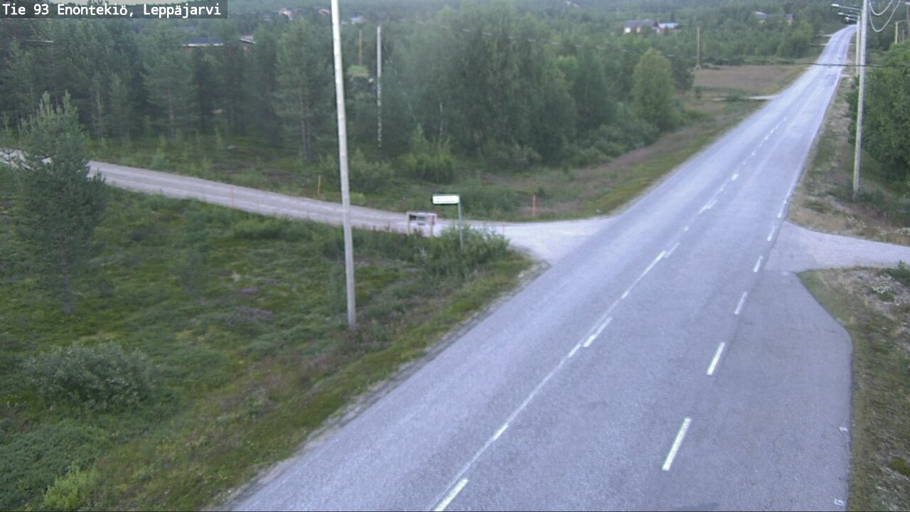 Kelikamerat Kuva Tie 93 Enontekiö, Leppäjärvi, Enontekiö, Lappi