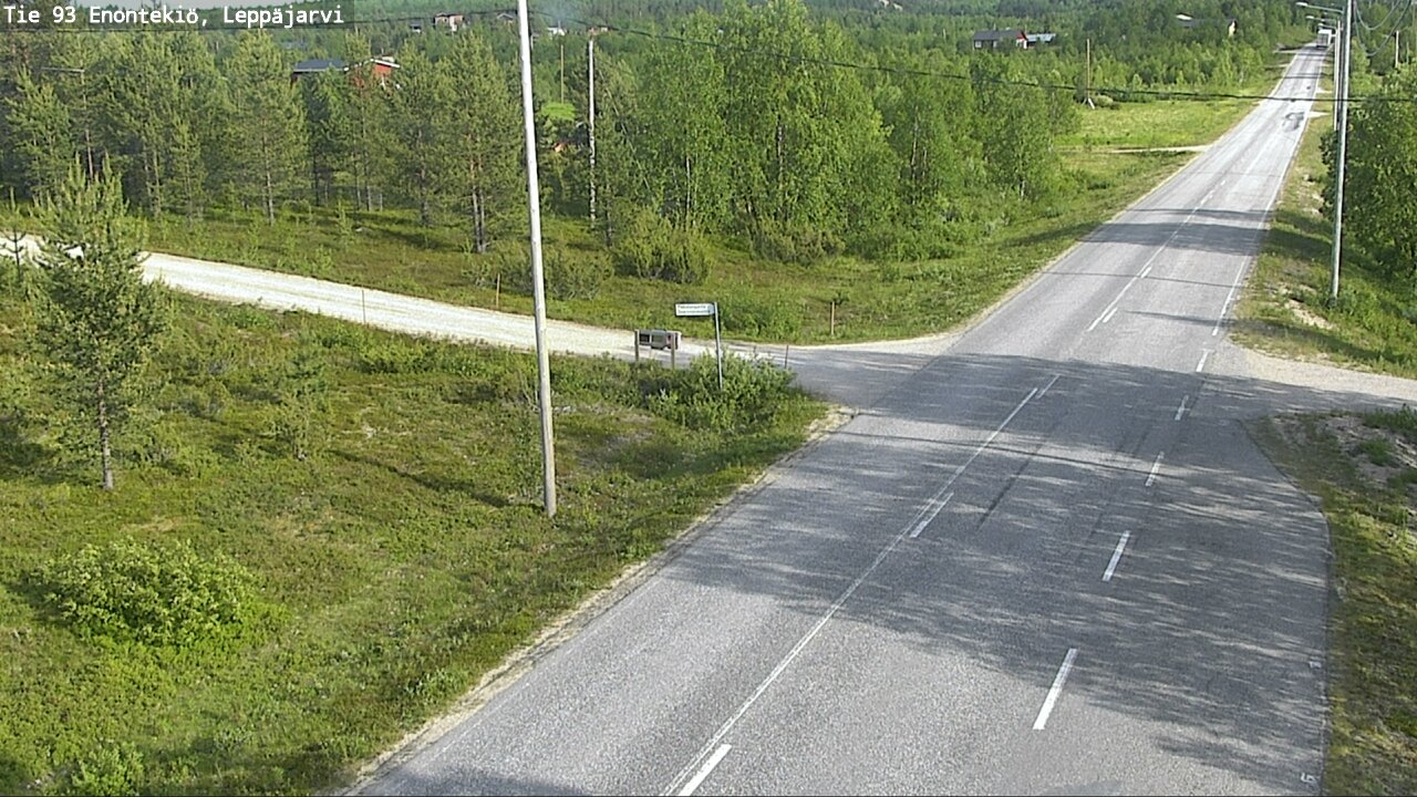 Kelikamerat Kuva Tie 93 Enontekiö, Leppäjärvi, Enontekiö, Lappi