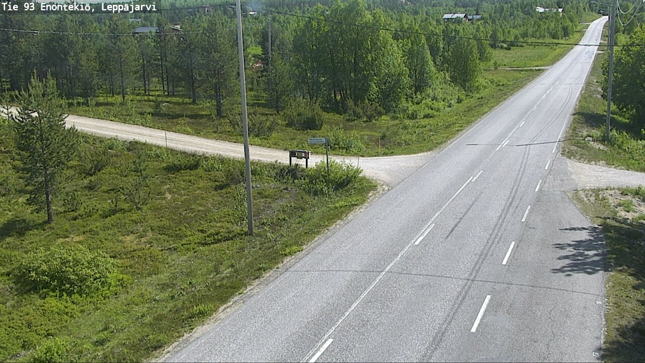 Kelikamerat Kuva Tie 93 Enontekiö, Leppäjärvi, Enontekiö, Lappi
