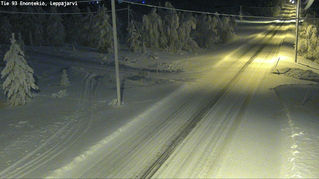 Kelikamerat Kuva Tie 93 Enontekiö, Leppäjärvi, Enontekiö, Lappi