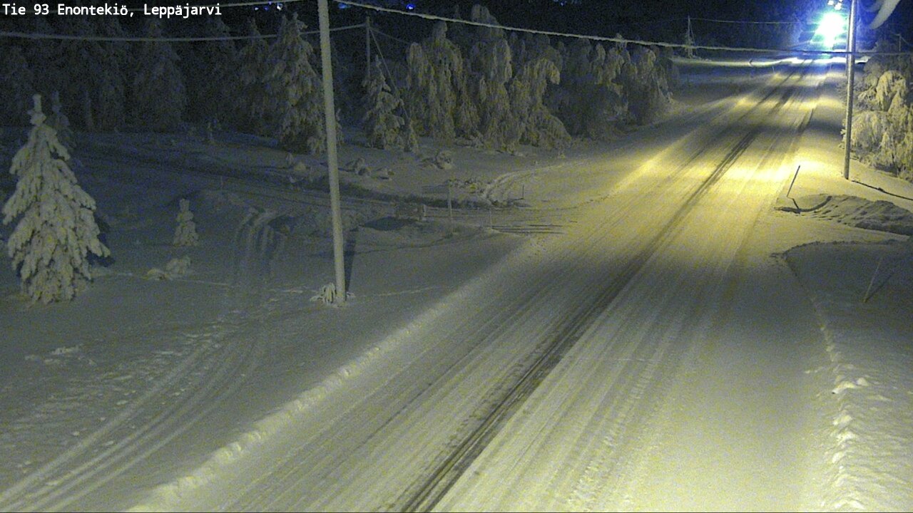 Kelikamerat Kuva Tie 93 Enontekiö, Leppäjärvi, Enontekiö, Lappi