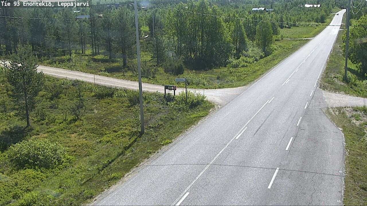 Kelikamerat Kuva Tie 93 Enontekiö, Leppäjärvi, Enontekiö, Lappi