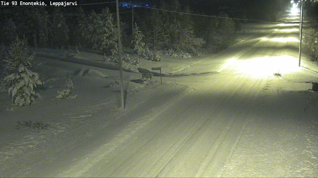 Kelikamerat Kuva Tie 93 Enontekiö, Leppäjärvi, Enontekiö, Lappi